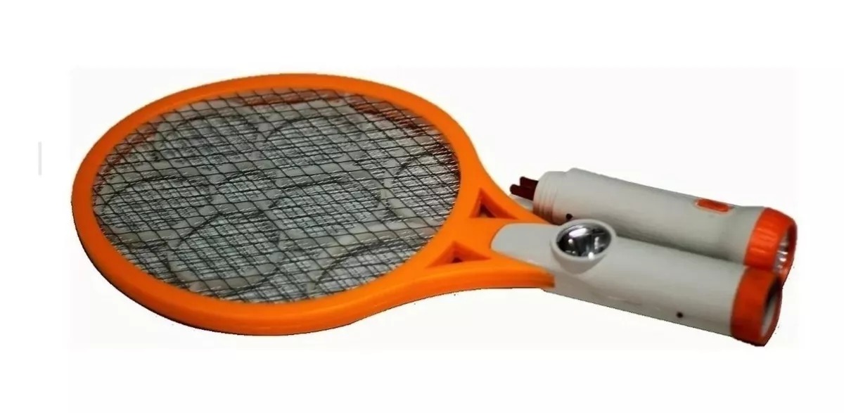 Miniatura 2 de Raqueta Mata Moscas Zancudos Recargable